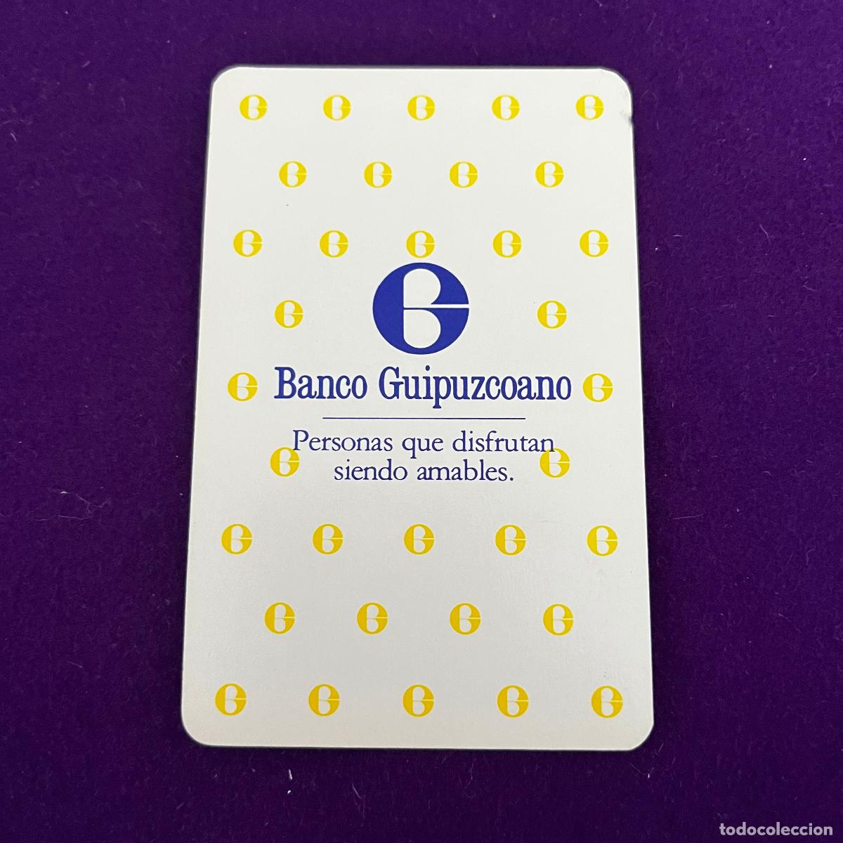 Collezionismo Calendari: CALENDARIO FOURNIER. BANCO GUIPUZCOANO. 1986.