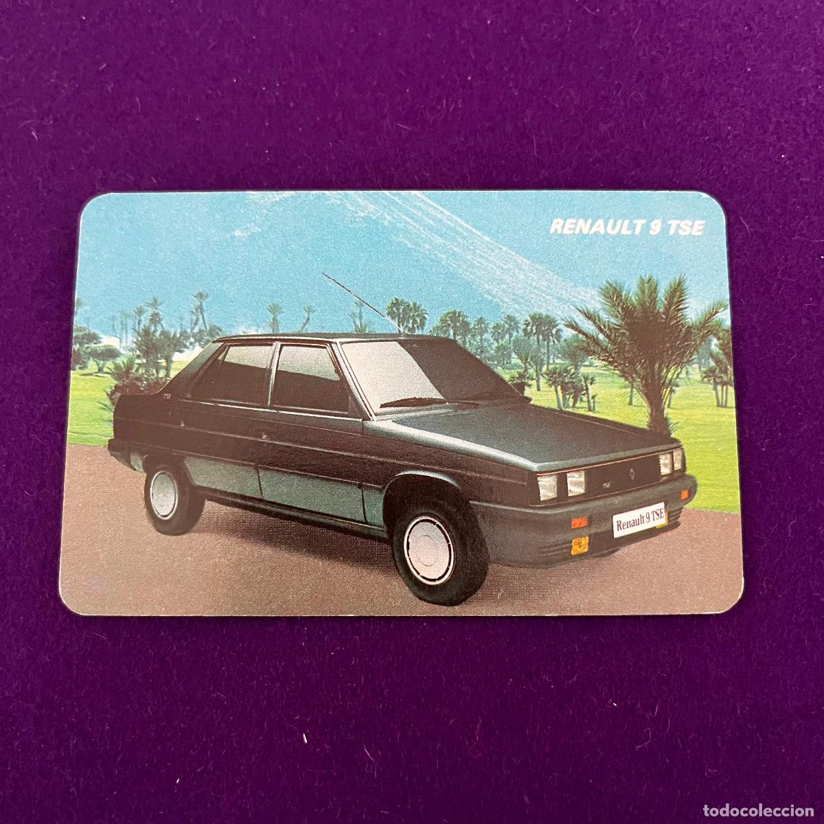 Collezionismo Calendari: CALENDARIO FOURNIER. RENAULT 9 TSE. 1986.