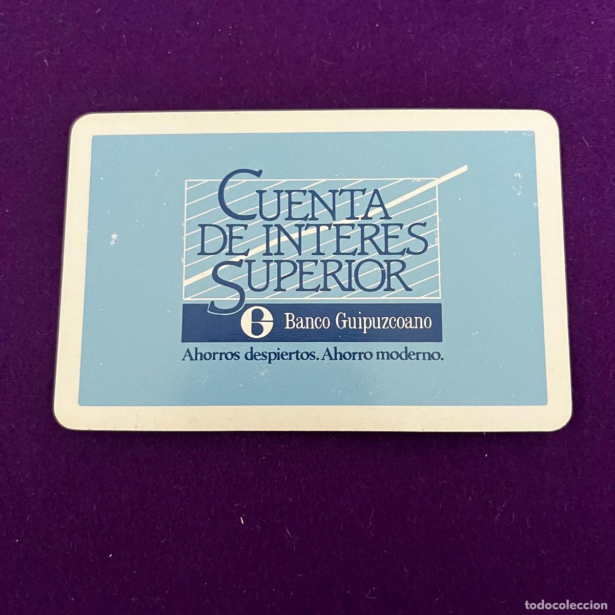 Collezionismo Calendari: CALENDARIO FOURNIER. BANCO GUIPUZCOANO. 1987.
