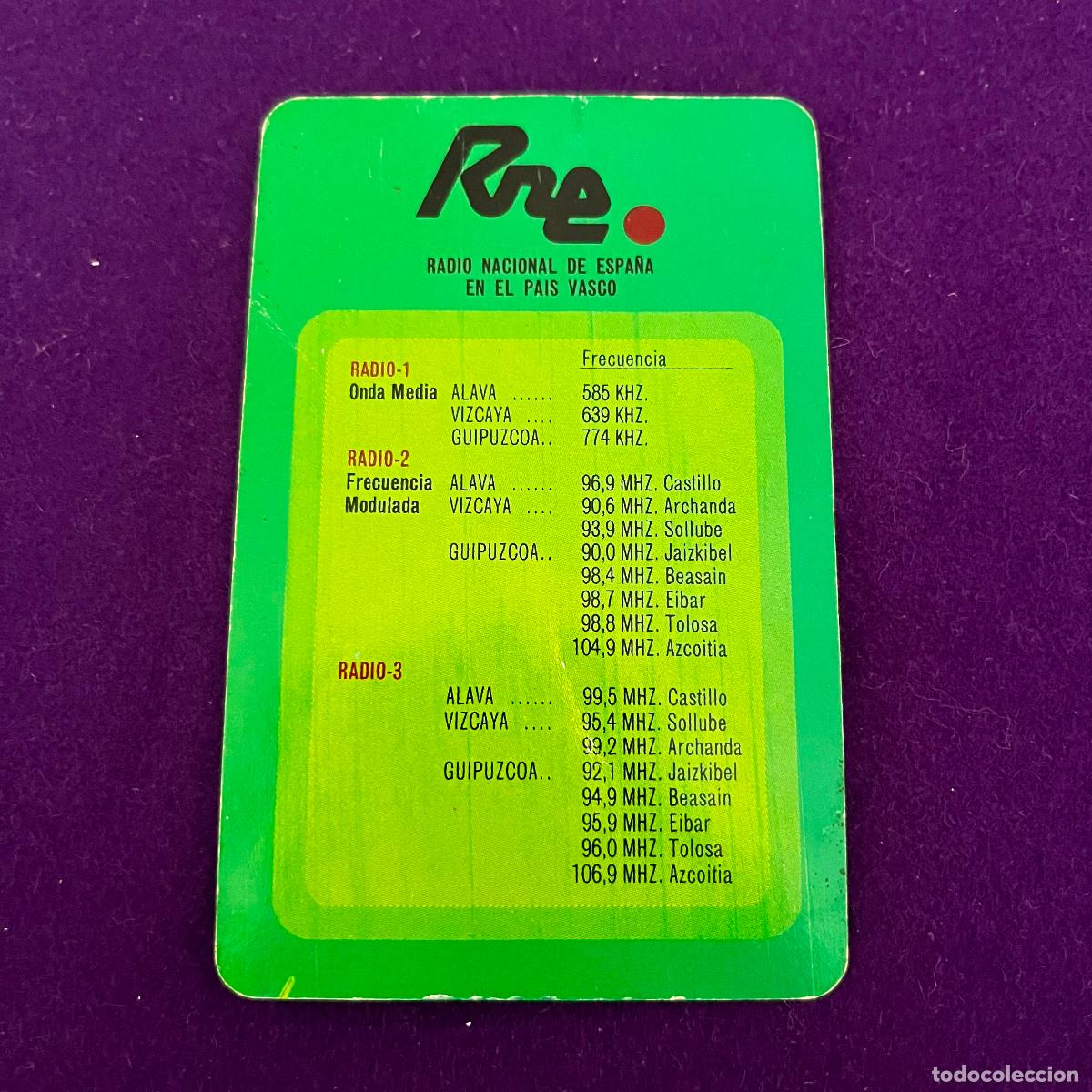 Collectionnisme Calendriers: CALENDARIO FOURNIER. RNE. 1988.