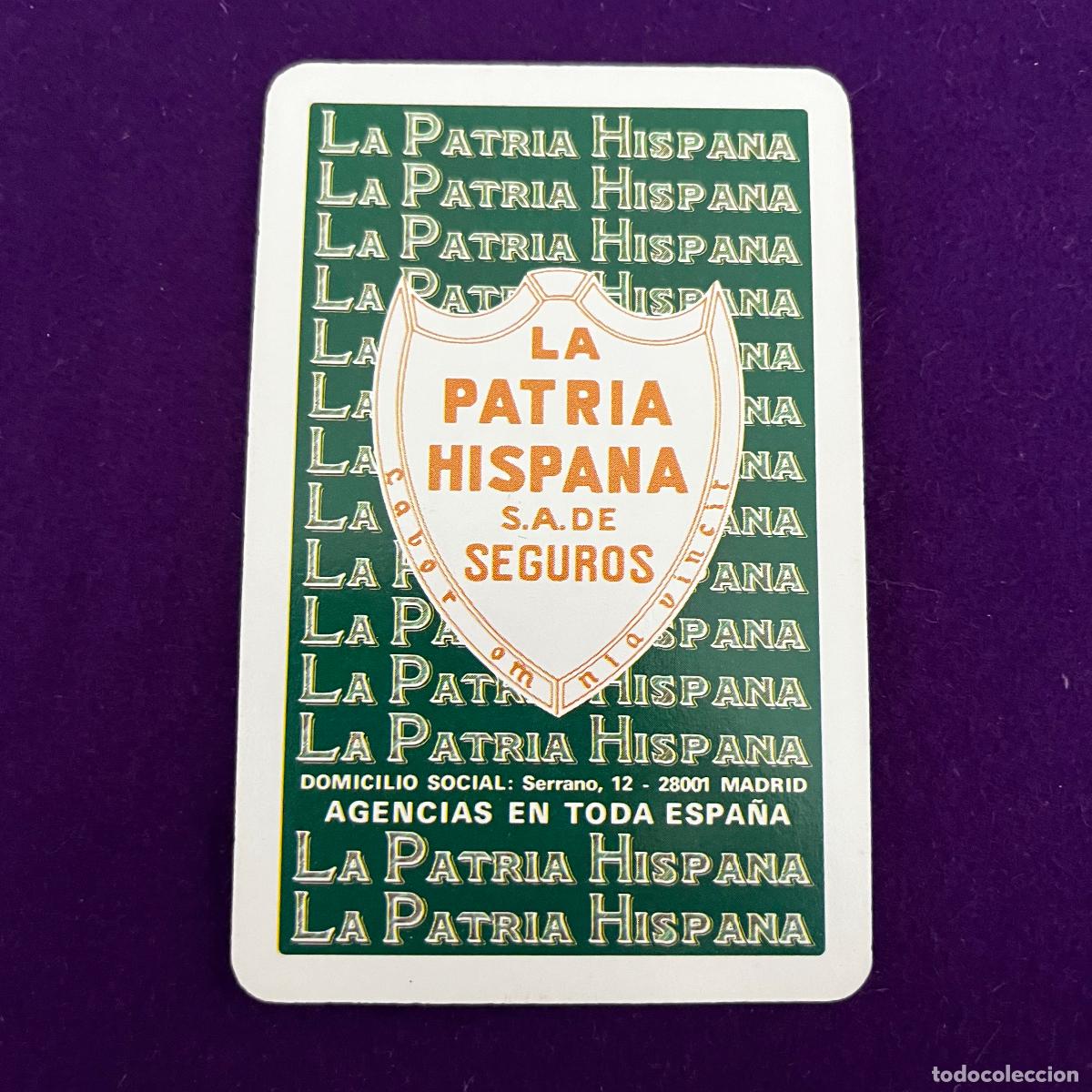 Collectionnisme Calendriers: CALENDARIO FOURNIER. LA PATRIA HISPANA. 1989.