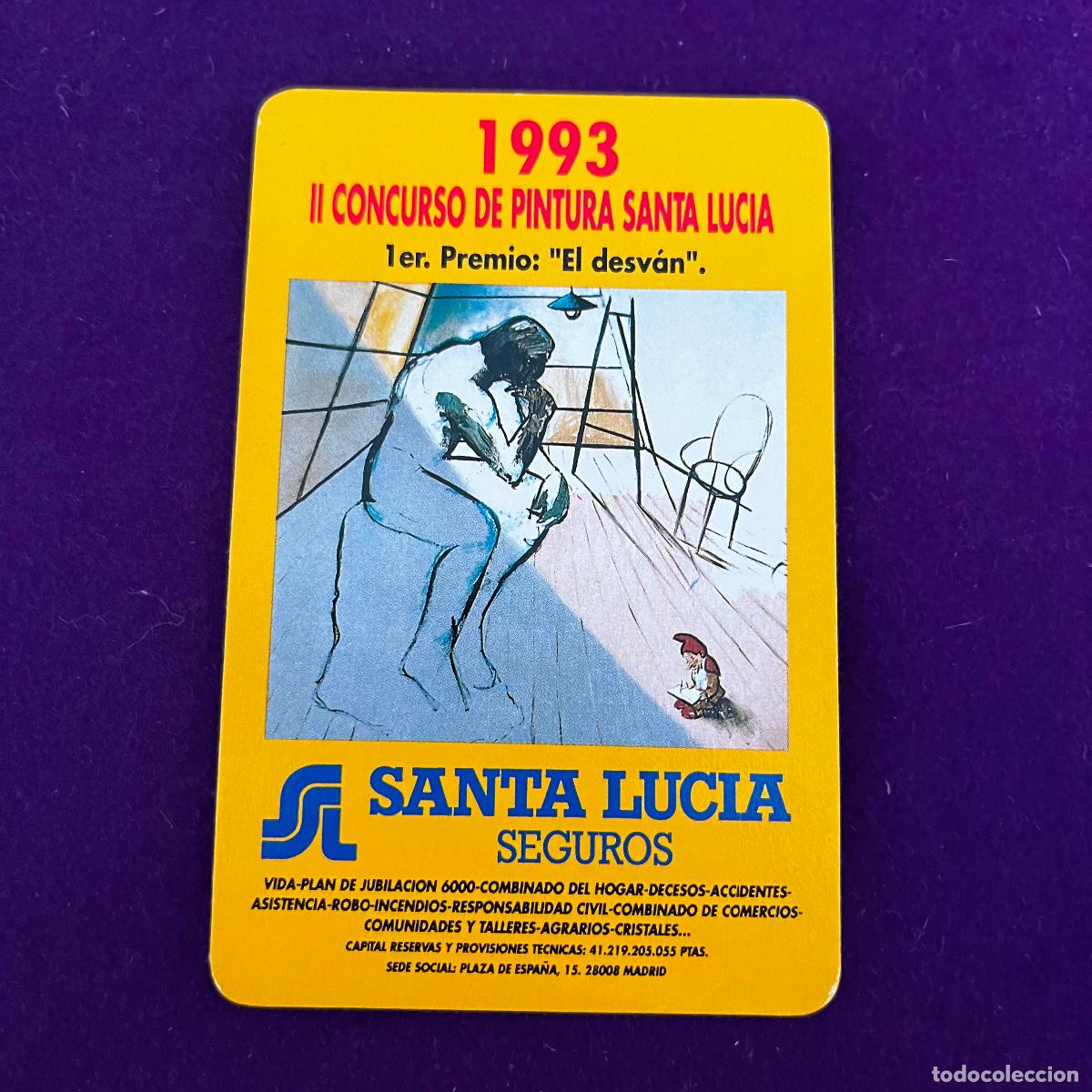 Collectables Calendars: CALENDARIO FOURNIER. SANTA LUCIA. 1993.
