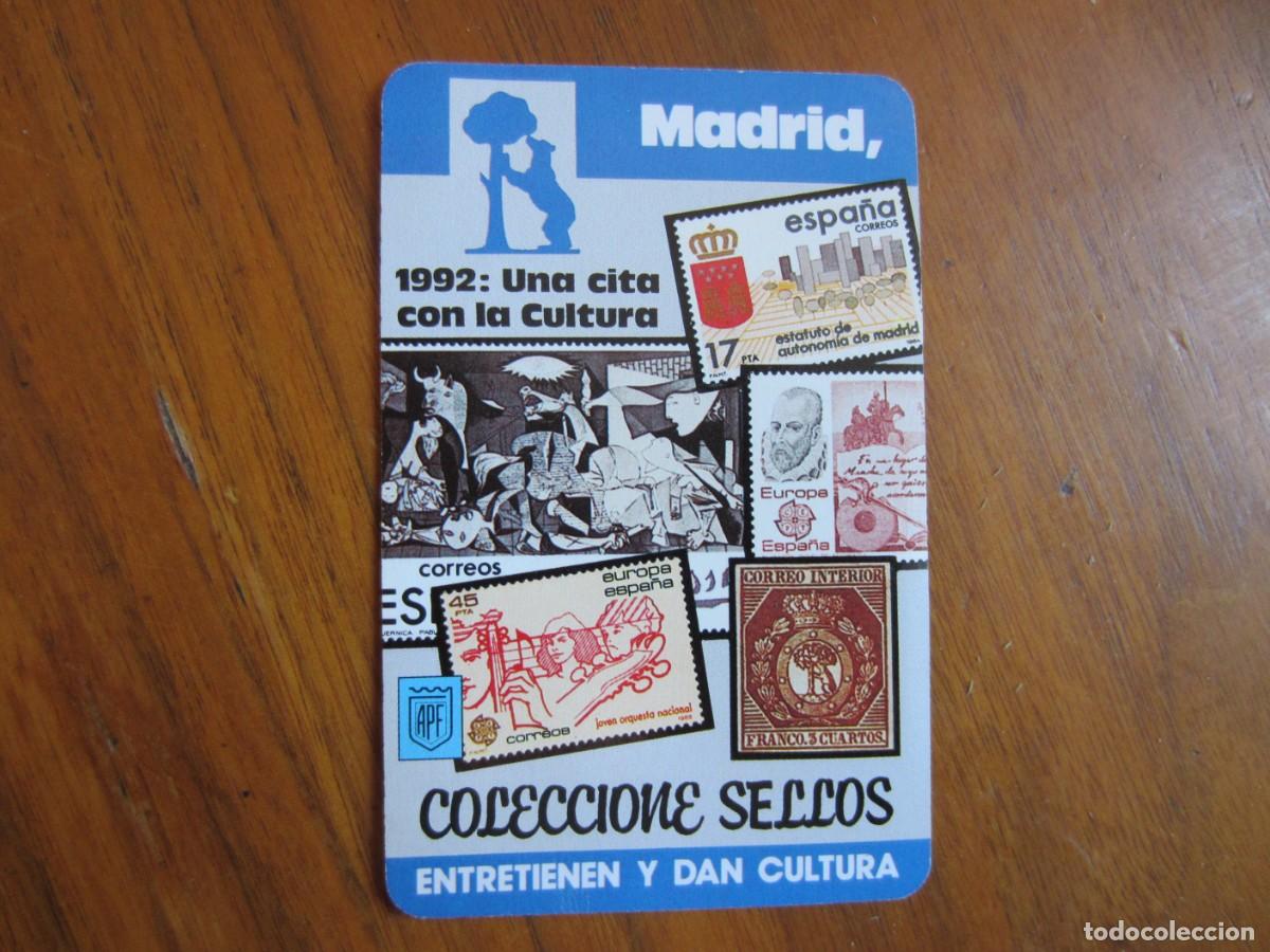Coleccionismo Calendarios: CALENDARIO FOURNIER-SOCIEDAD FILATELIACA EUROPEA-DEL 1990 VER FOTOS