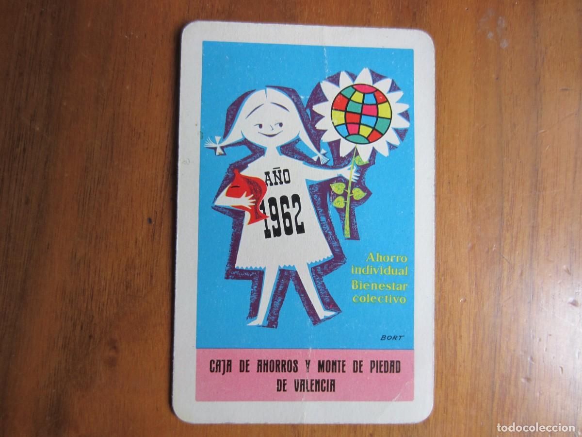 Collectionnisme Calendriers: CALENDARIO FOURNIER-CAJA DE VALENCIA-DEL 1962 VER FOTOS