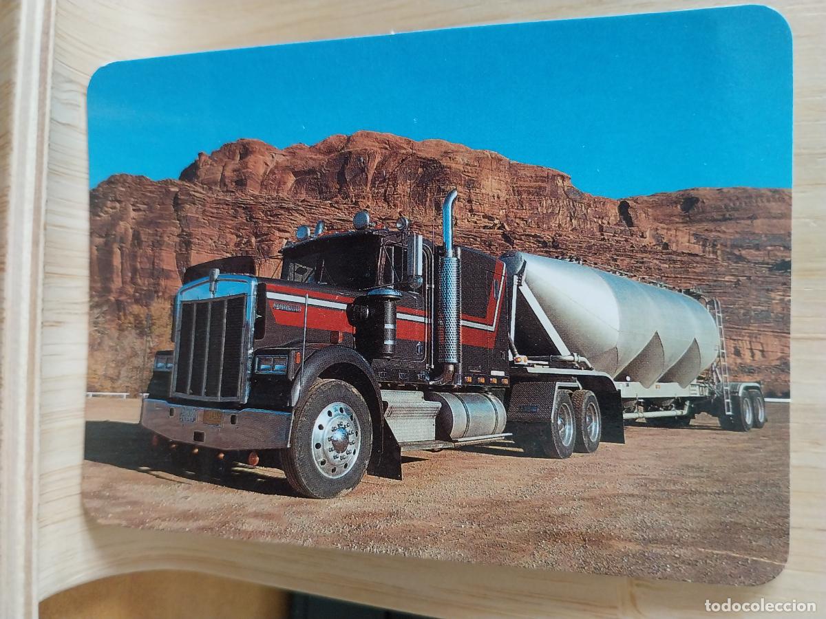 Coleccionismo Calendarios: CAMION AMERICANO CALENDARIO A&Ntilde;O 1990 *++* PUBLI ROJO TALLERES MADRID REF BO 5378