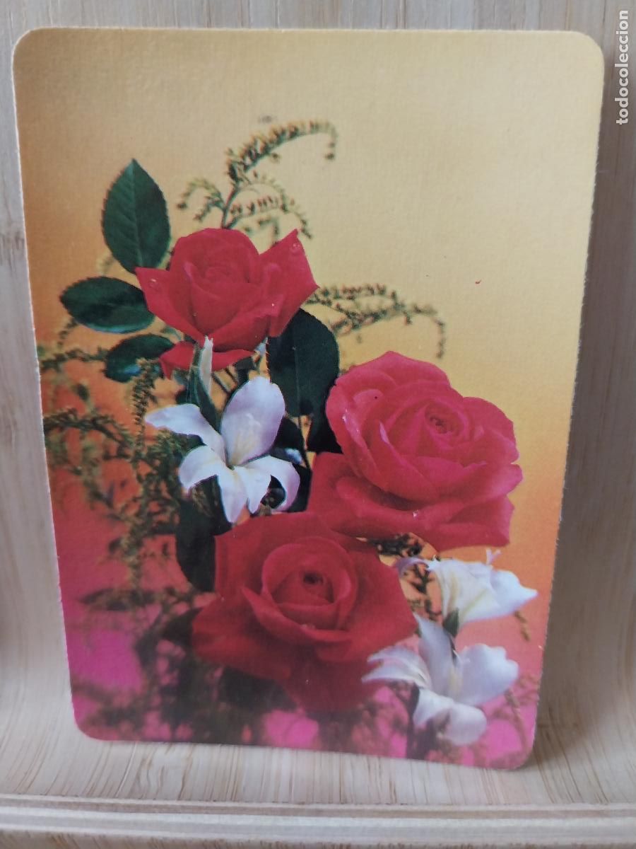 Coleccionismo Calendarios: FLORES CALENDARIO A&Ntilde;O 1990 *+* PUBLI OPTICA ROMO REF MP 145