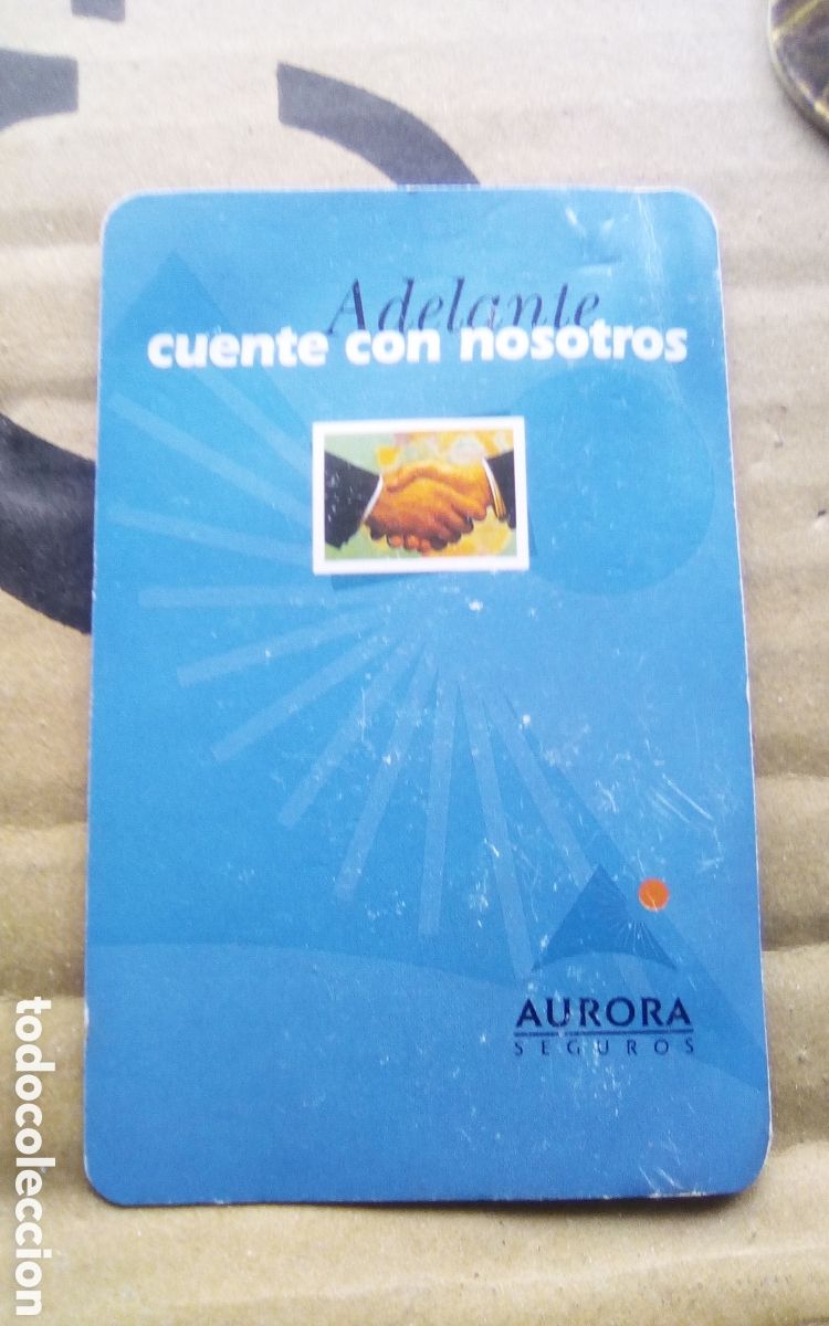 Coleccionismo Calendarios: Calendario Aurora seguros. A&ntilde;o 1997.