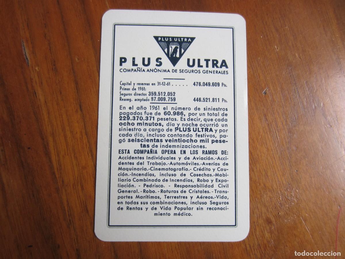 Coleccionismo Calendarios: CALENDARIO FOURNIER-PLUS ULTRA-DEL 1963 VER FOTOS