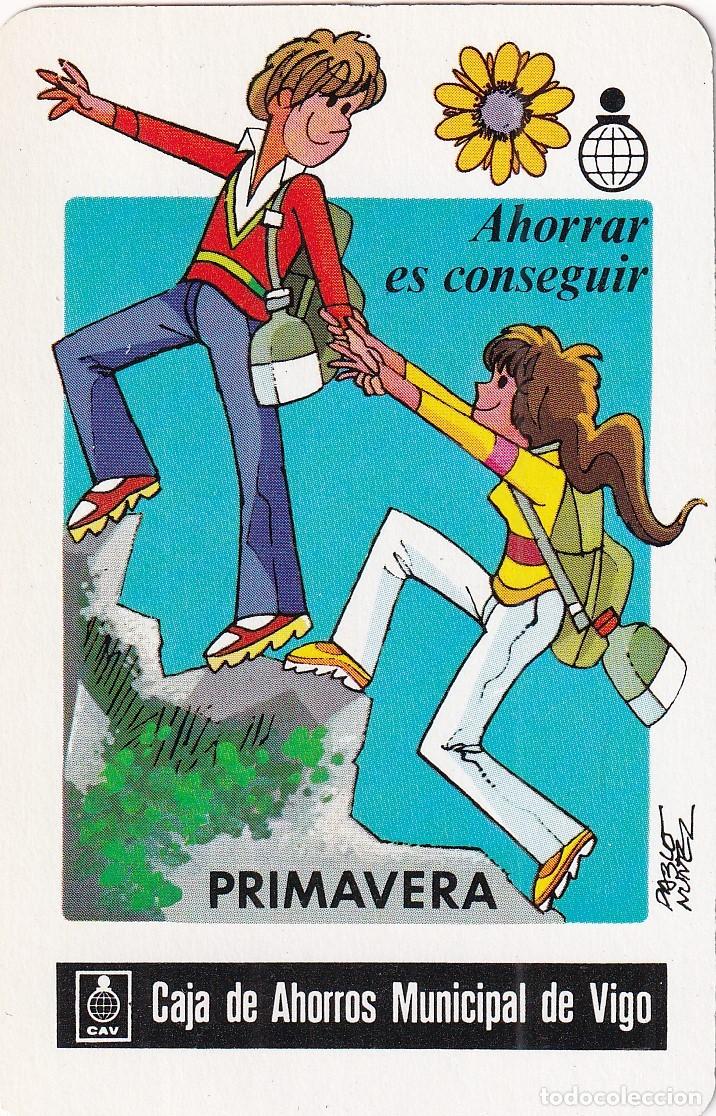 Collectionnisme Calendriers: Calendario de bolsillo fournier 1983 Caja ahorros municipal de Vigo. PRIMAVERA