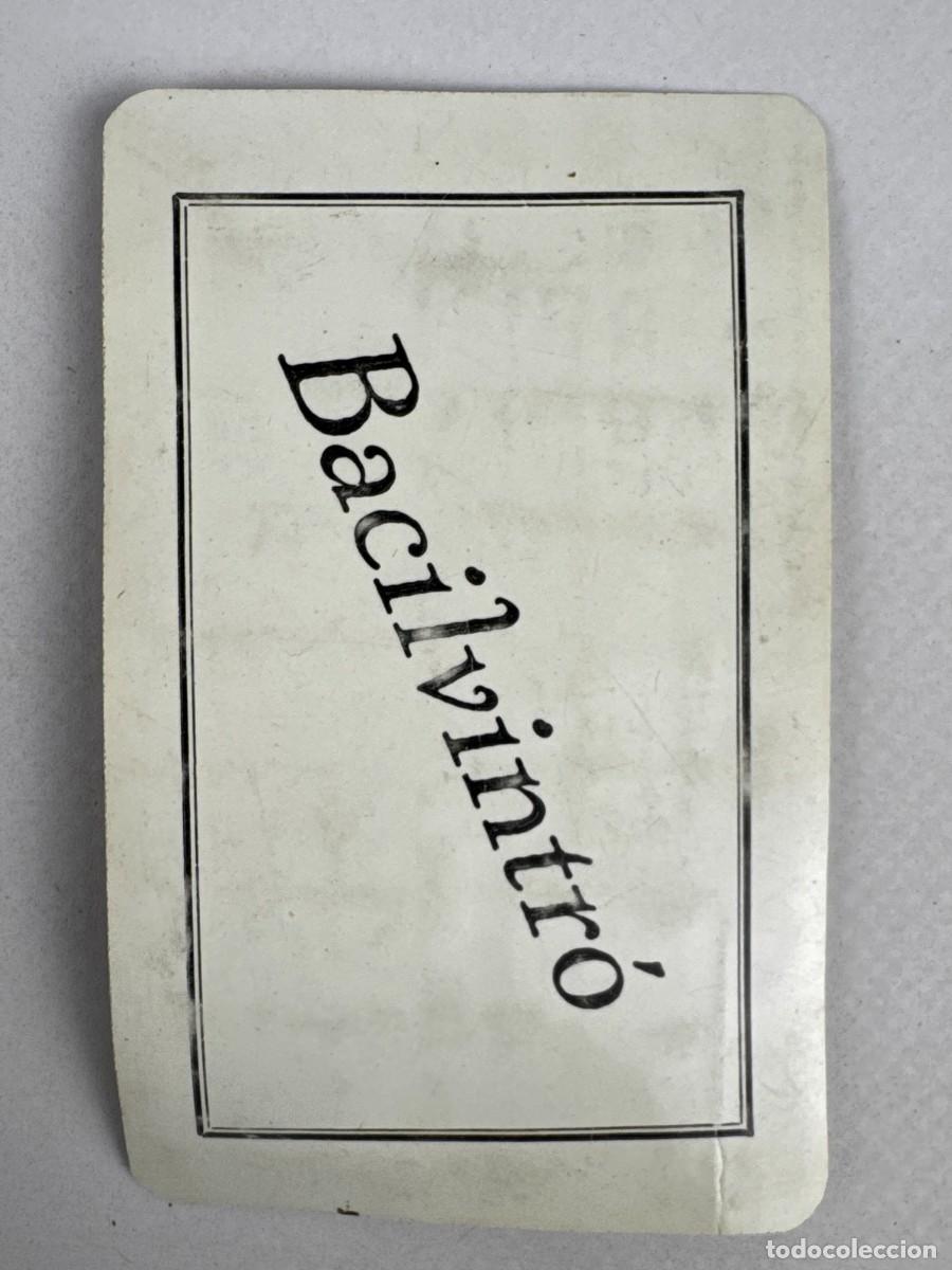 Coleccionismo Calendarios: RARISIMO CALENDARIO DE BOLSILLO NO FOURNIER - 1934 BACILVINTR&Oacute;