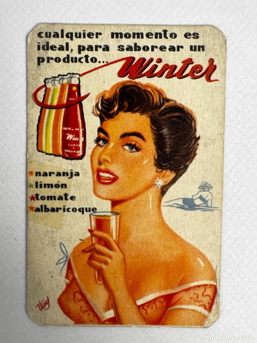 Colecionismo Calend&aacute;rios: CALENDARIO DE BOLSILLO NO FOURNIER - 1961 WINTER REFRESCOS