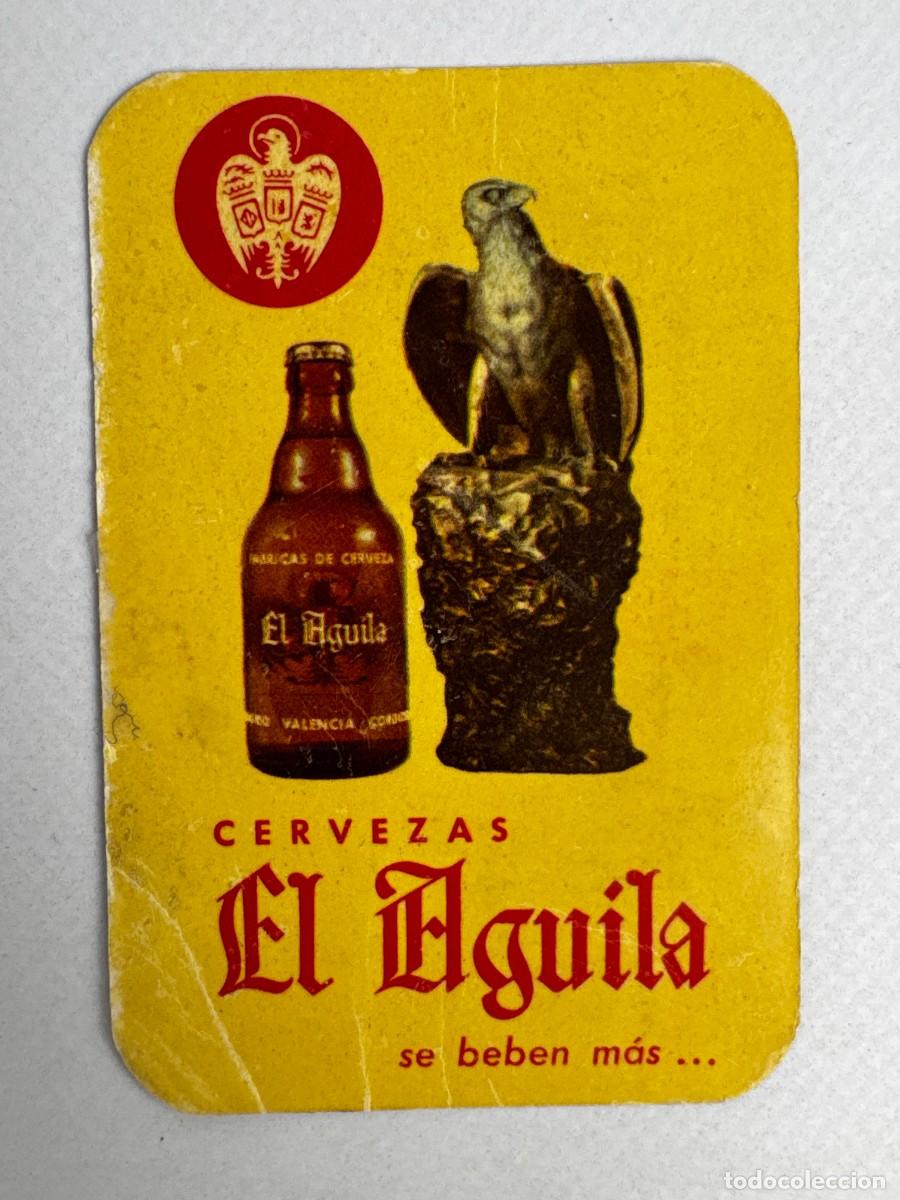 Colecionismo Calend&aacute;rios: CALENDARIO DE BOLSILLO NO FOURNIER - 1962 EL AGUILA CERVEZAS