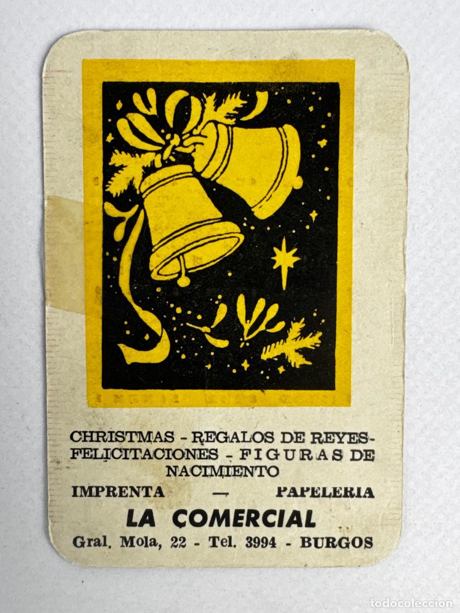 Colecionismo Calend&aacute;rios: CALENDARIO DE BOLSILLO NO FOURNIER - 1962 LA COMERCIAL IMPRENTA PAPELERIA