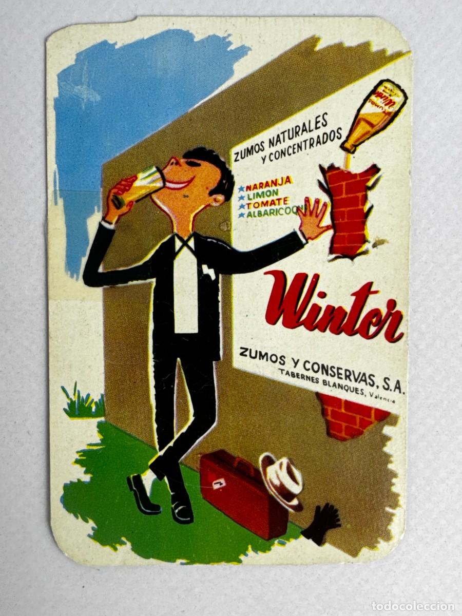 Colecionismo Calend&aacute;rios: CALENDARIO DE BOLSILLO NO FOURNIER - 1962 WINTER ZUMOS Y CONSERVAS