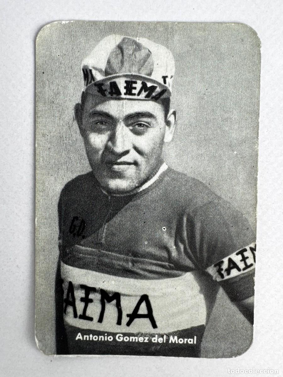 Coleccionismo Calendarios: CALENDARIO DE BOLSILLO NO FOURNIER - 1963 FAEMA CICLISMO ANTONIO GOMEZ DEL MORAL CICLISTA