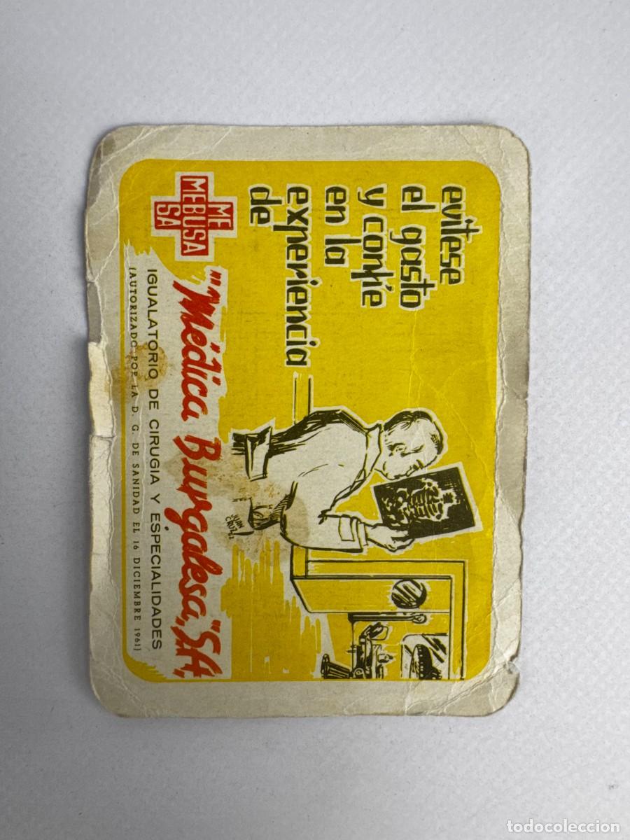 Coleccionismo Calendarios: CALENDARIO DE BOLSILLO NO FOURNIER - 1963 MEBUSA SA MEDICA BURGALESA SA