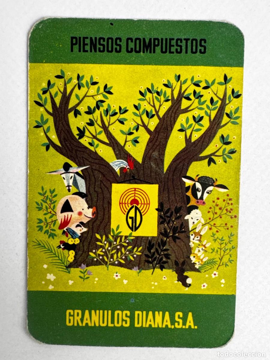 Coleccionismo Calendarios: CALENDARIO DE BOLSILLO NO FOURNIER - 1963 PIENSOS COMPUESTOS GRANULOS DIANA S.A