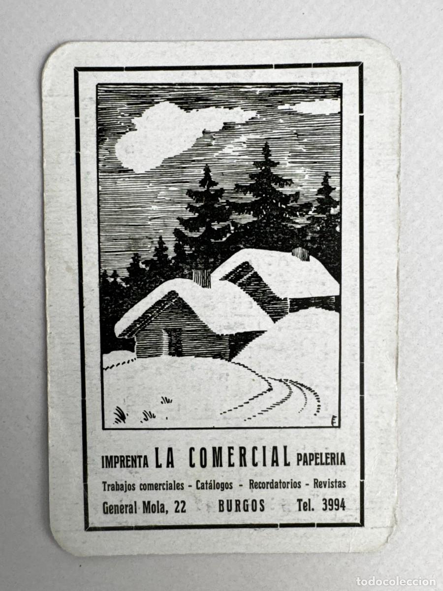 Coleccionismo Calendarios: CALENDARIO DE BOLSILLO NO FOURNIER - 1963 LA COMERCIAL IMPRENTA PAPELERIA BURGOS