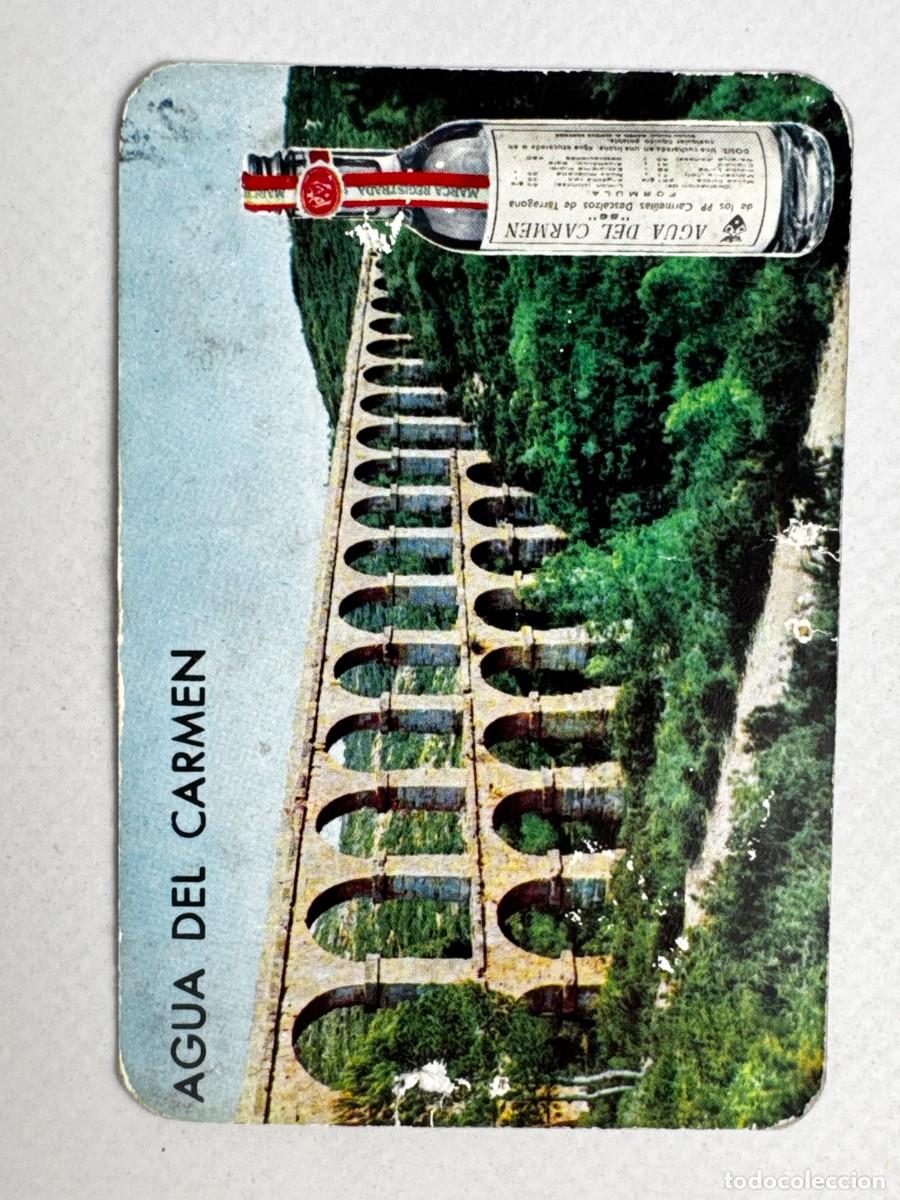Coleccionismo Calendarios: CALENDARIO DE BOLSILLO NO FOURNIER - 1964 AGUA DEL CARMEN TARRAGONA