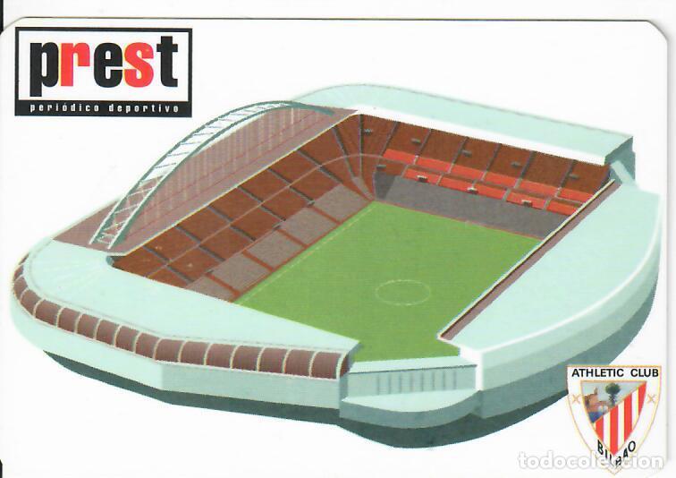 Coleccionismo Calendarios: CALENDARIO DE PUBLICIDAD F&Uacute;TBOL - A&Ntilde;O 1996 - PREST - ATHLETIC DE BILBAO