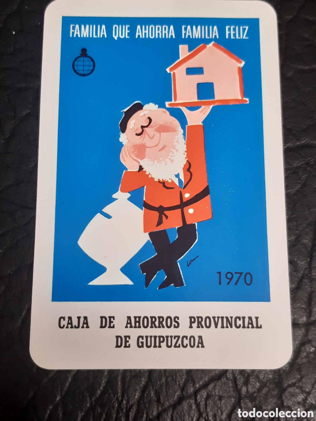 Coleccionismo Calendarios: Calendario fournier Caja Provincial de Guipuzcoa 1970