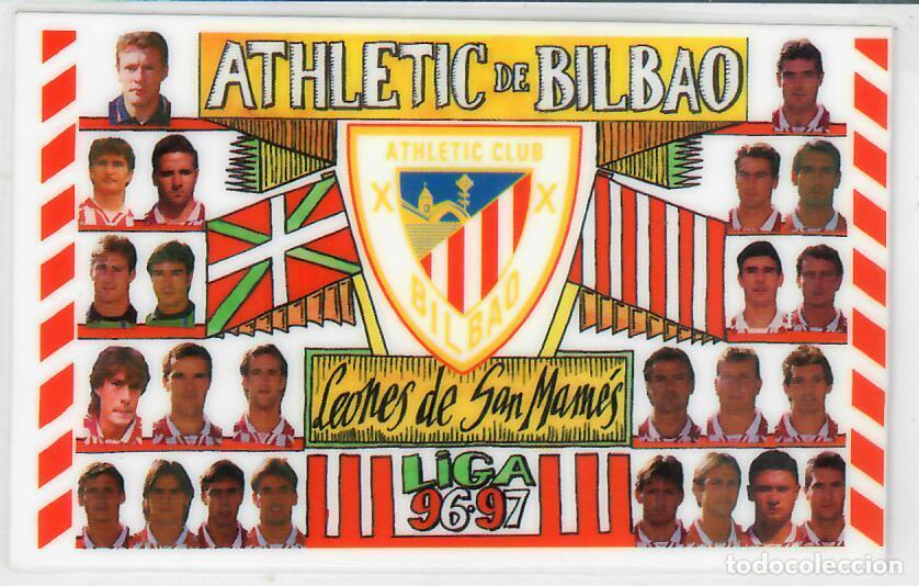 Coleccionismo Calendarios: CALENDARIO DE PUBLICIDAD F&Uacute;TBOL - A&Ntilde;O 1997 - ATHLETIC DE BILBAO