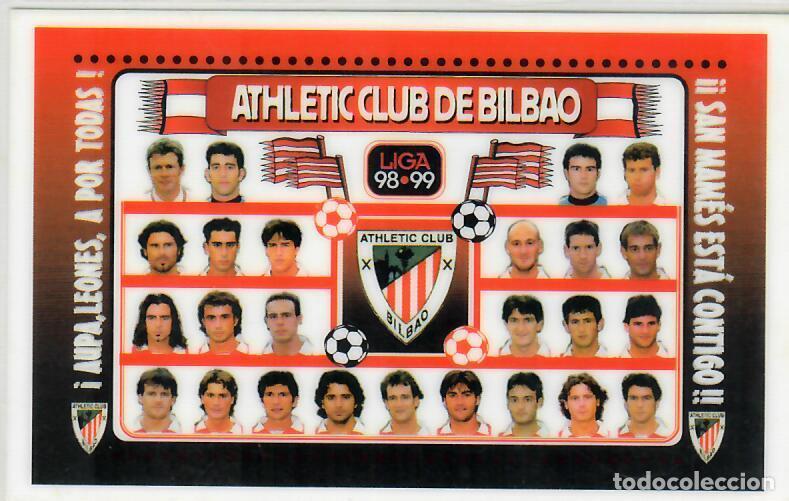 Coleccionismo Calendarios: CALENDARIO DE PUBLICIDAD F&Uacute;TBOL - A&Ntilde;O 1999 - ATHLETIC DE BILBAO