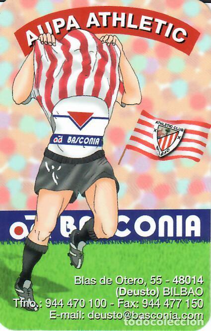 Coleccionismo Calendarios: CALENDARIO DE PUBLICIDAD F&Uacute;TBOL - A&Ntilde;O 2008 - ATHLETIC DE BILBAO