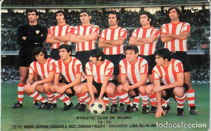 Coleccionismo Calendarios: CALENDARIO DE PUBLICIDAD F&Uacute;TBOL - A&Ntilde;O 2013 - ATHLETIC DE BILBAO 72-73