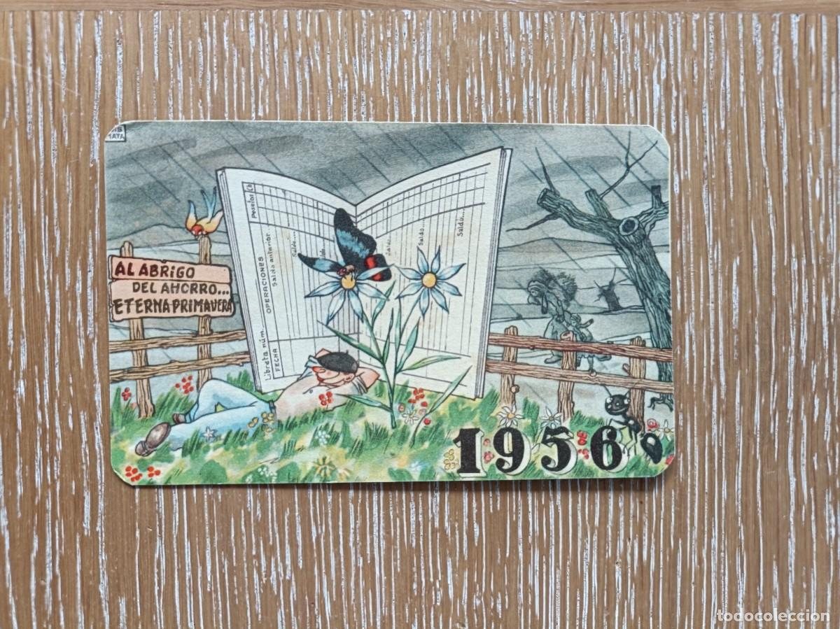 Coleccionismo Calendarios: CALENDARIO BOLSILLO - A&Ntilde;O 1956 - CAI CAJA GENERAL AHORROS INMACULADA CONCEPCI&Oacute;N DE ZARAGOZA
