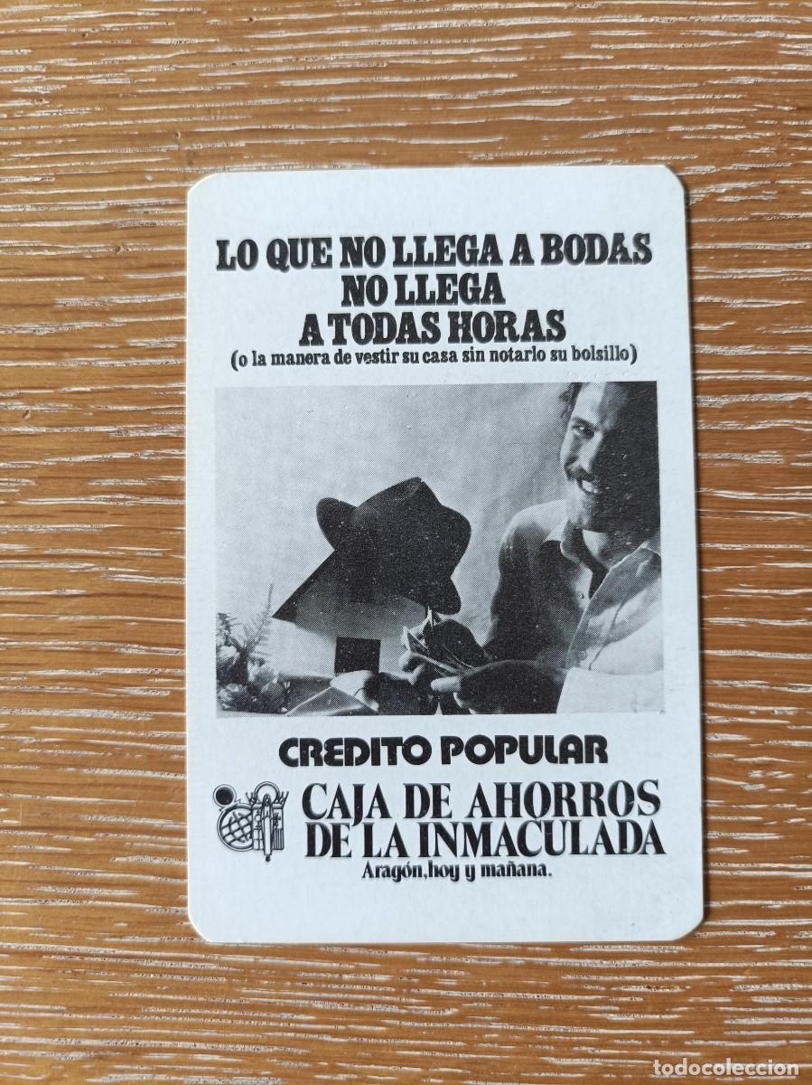 Sammeln von Kalendern: CALENDARIO BOLSILLO - A&Ntilde;O 1976 - CAJA DE AHORROS DE LA INMACULADA CAI - BANCO