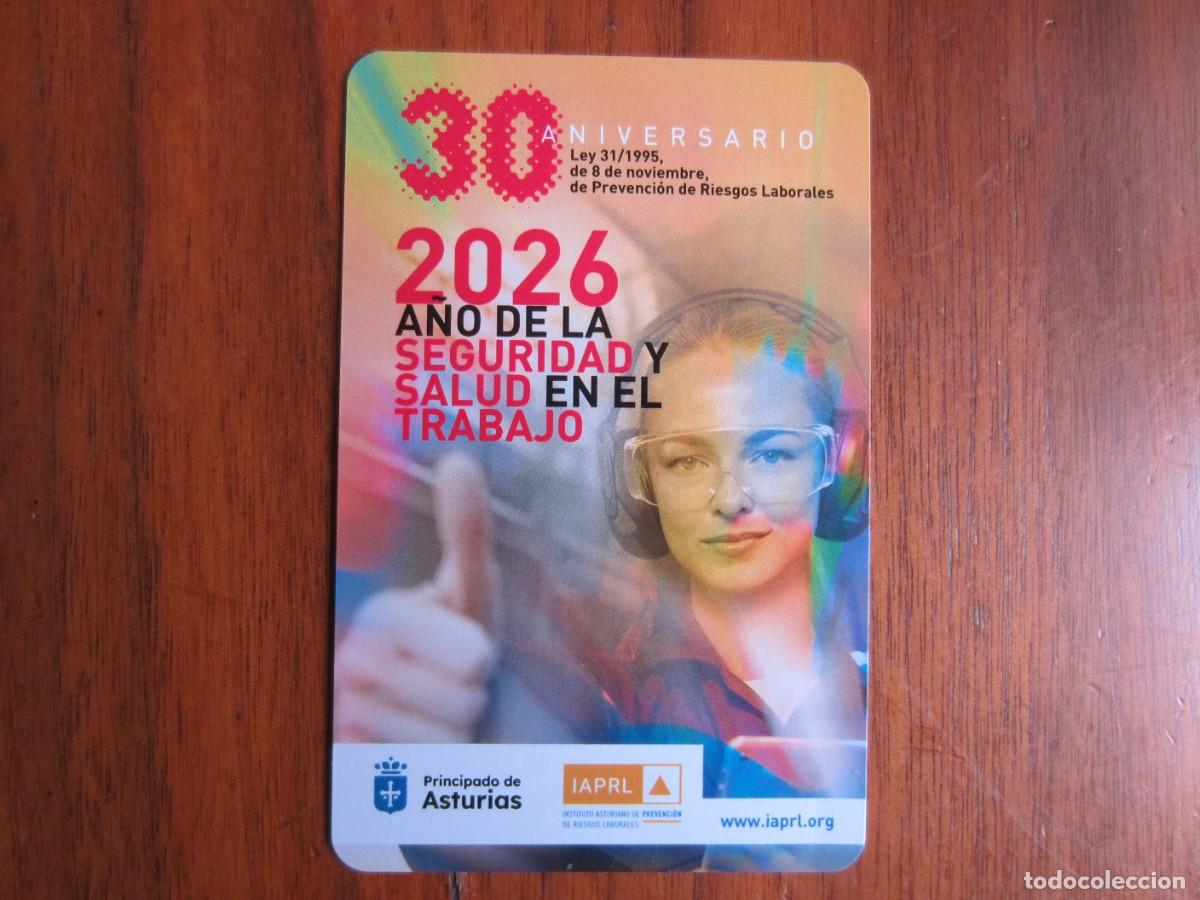 Sammeln von Kalendern: CALENDARIO FOURNIER-PREVENCION DE RIESGOS ASTURIAS-DEL 2026 VER FOTOS