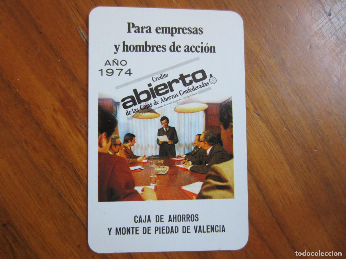 Sammeln von Kalendern: CALENDARIO FOURNIER-CAJA DE AHORROS DE VALENCIA-DEL 1974 VER FOTOS