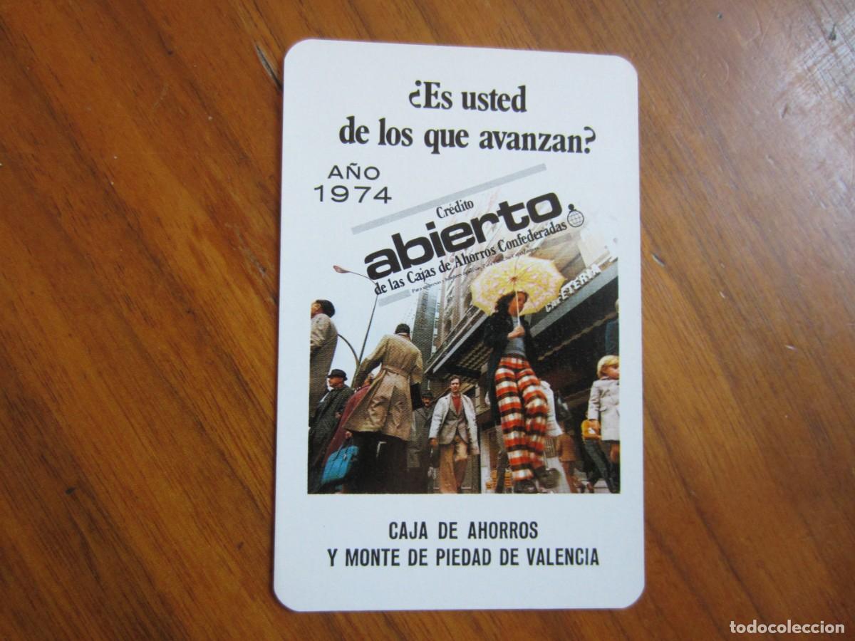 Sammeln von Kalendern: CALENDARIO FOURNIER-CALENDARIO CAJA DE AHORROS DE VALENCIA-DEL 1974 VER FOTOS