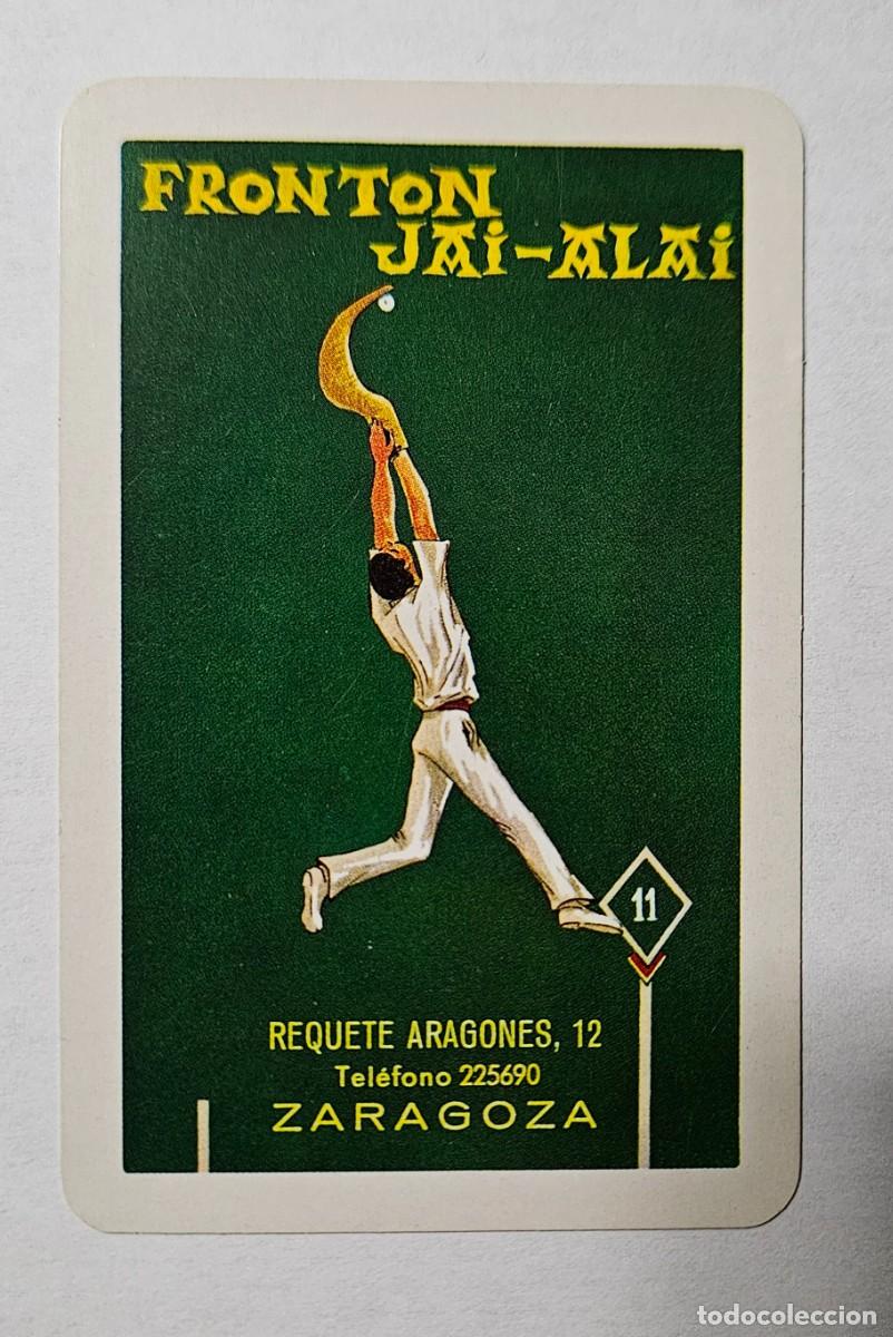 Collezionismo Calendari: Calendario bolsillo. A&ntilde;o 1968. FOURNIER. Publicidad &rdquo;Front&oacute;n Jai-Alai&rdquo; Zaragoza. PERFECTO ESTADO.