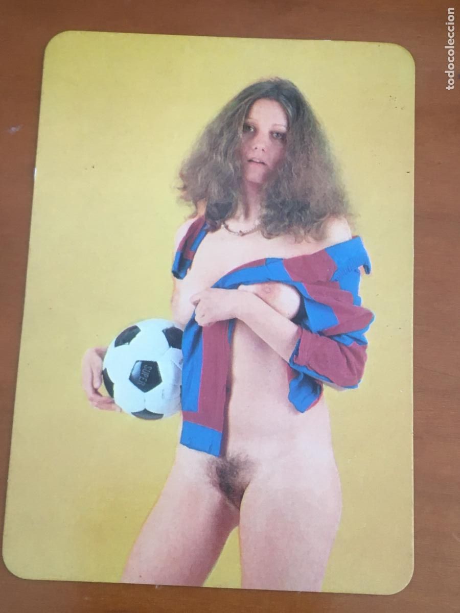 Coleccionismo Calendarios: futbol club barcelona calendario futbol chica 1978