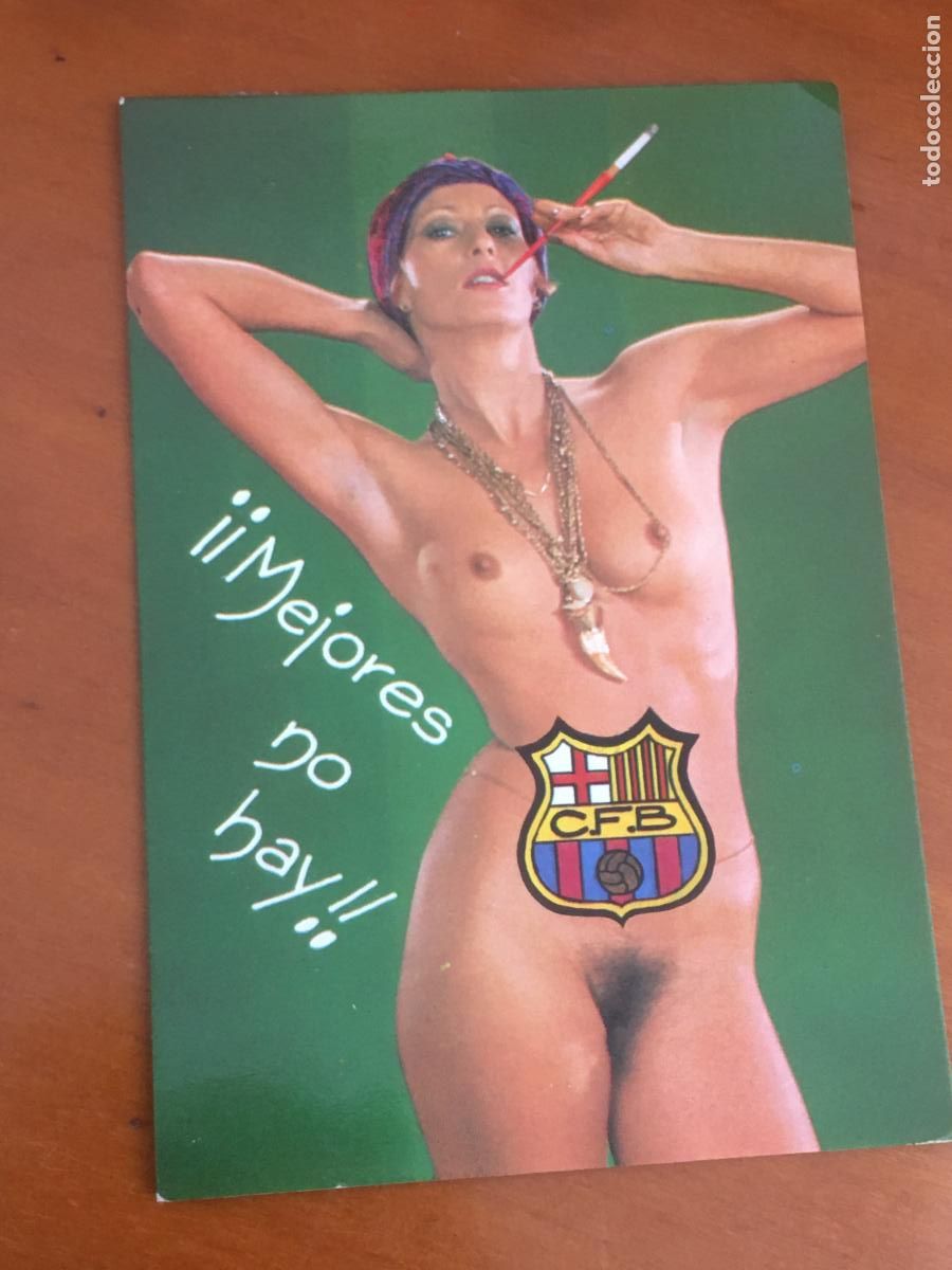 Coleccionismo Calendarios: futbol club barcelona calendario futbol chica sin a&ntilde;o perfecto estado