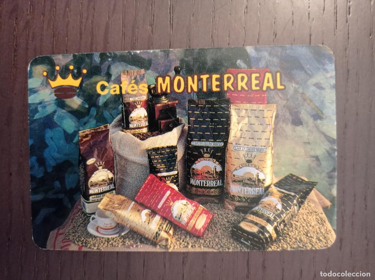 Colecionismo Calend&aacute;rios: CALENDARIO FOURNIER. CAF&Eacute;S MONTERREAL. A&Ntilde;O 1996