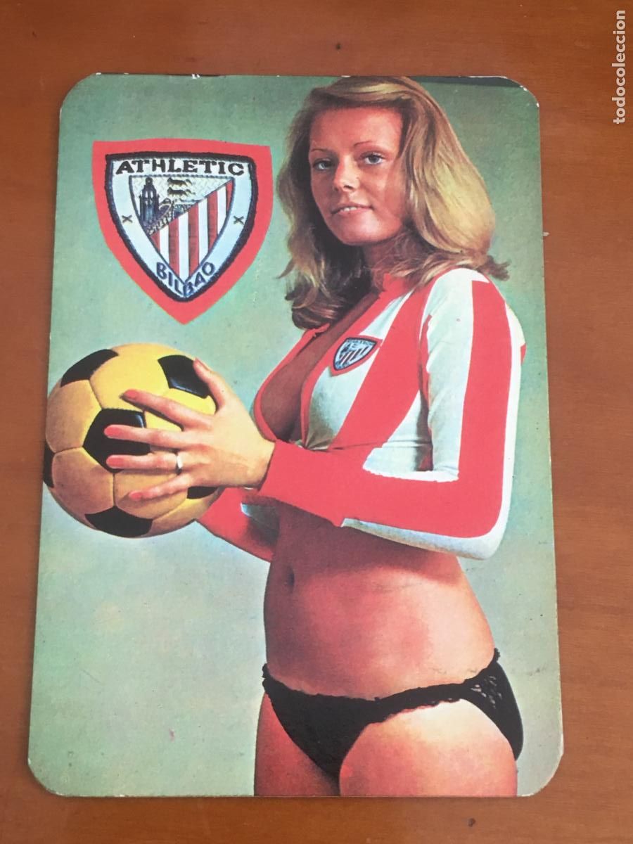 Colecionismo Calend&aacute;rios: athletic bilbao calendario futbol chica 1977 perfecto estado