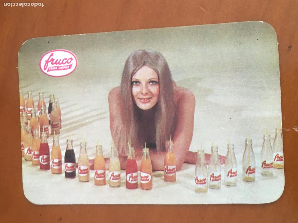 Coleccionismo Calendarios: fruco calendario chica 1970 perfecto estado