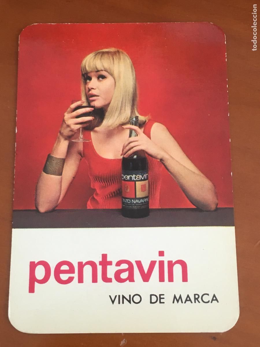Sammeln von Kalendern: vino pentavin calendario chica 1966 perfecto estado