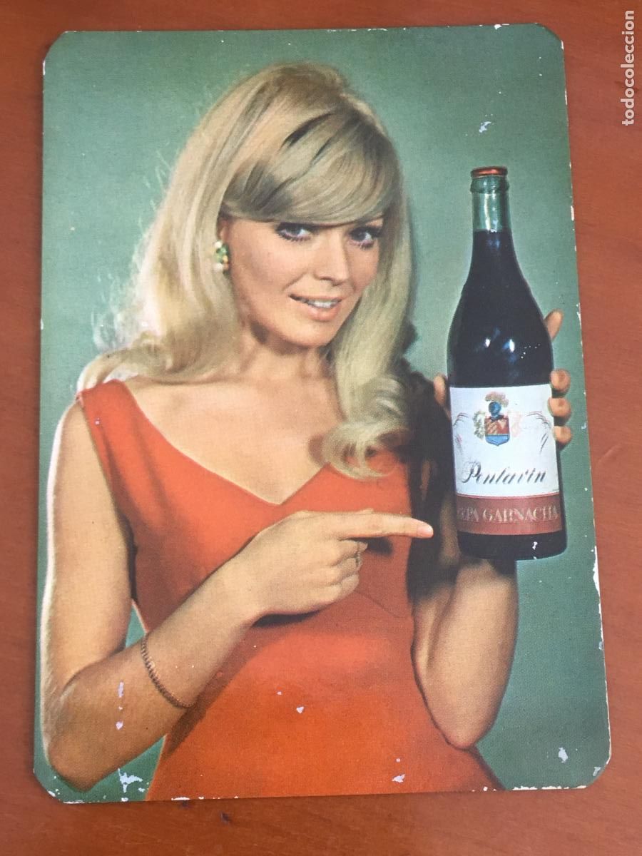 Sammeln von Kalendern: vino pentavin calendario chica 1968 perfecto estado