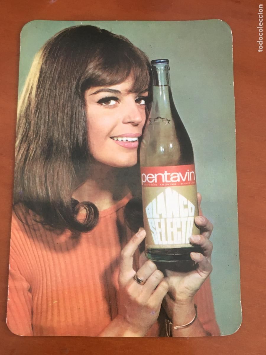 Sammeln von Kalendern: vino pentavin calendario chica 1967 perfecto estado