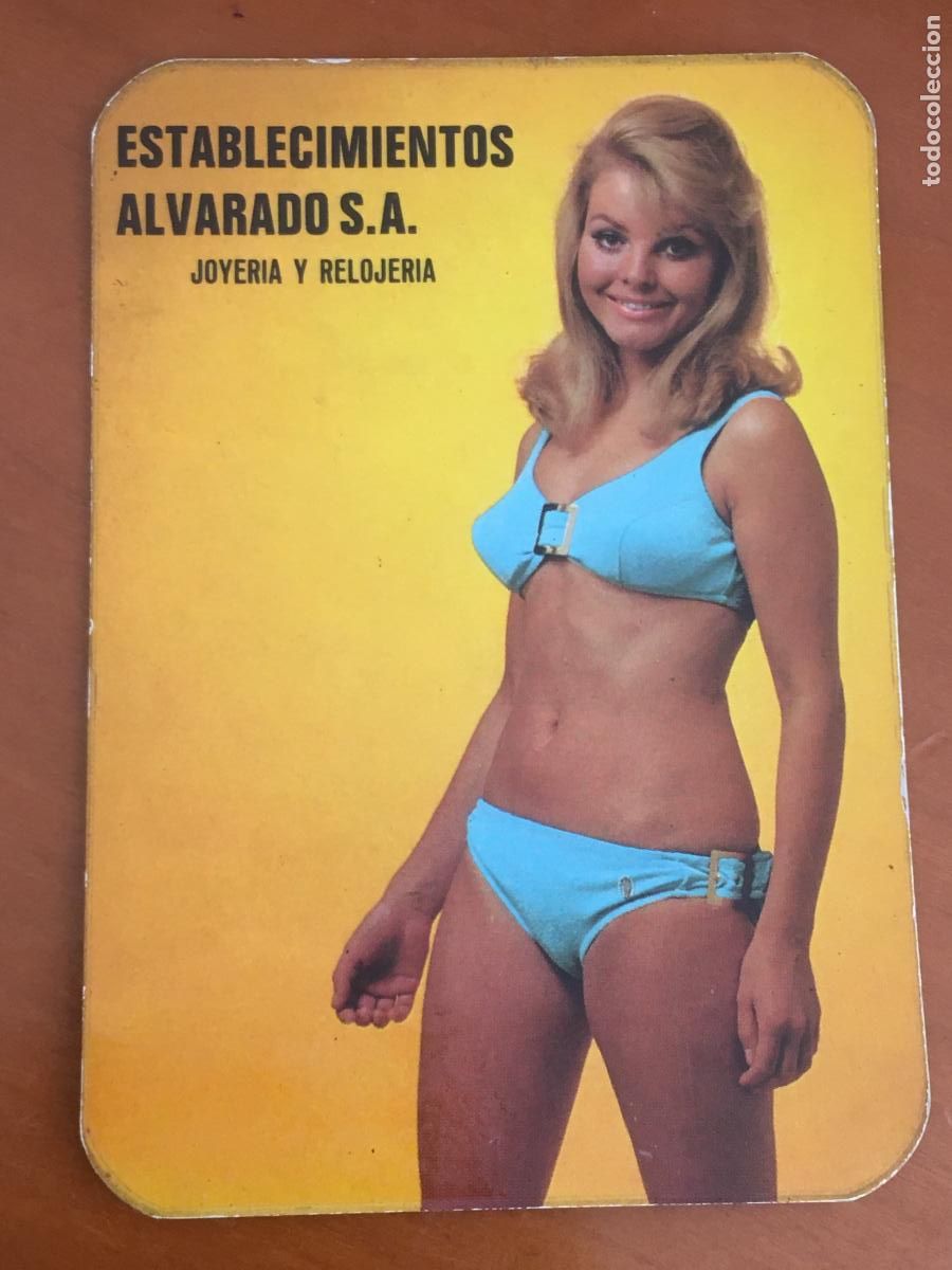 Sammeln von Kalendern: joyeria alvarado calendario chica 1970 perfecto estado