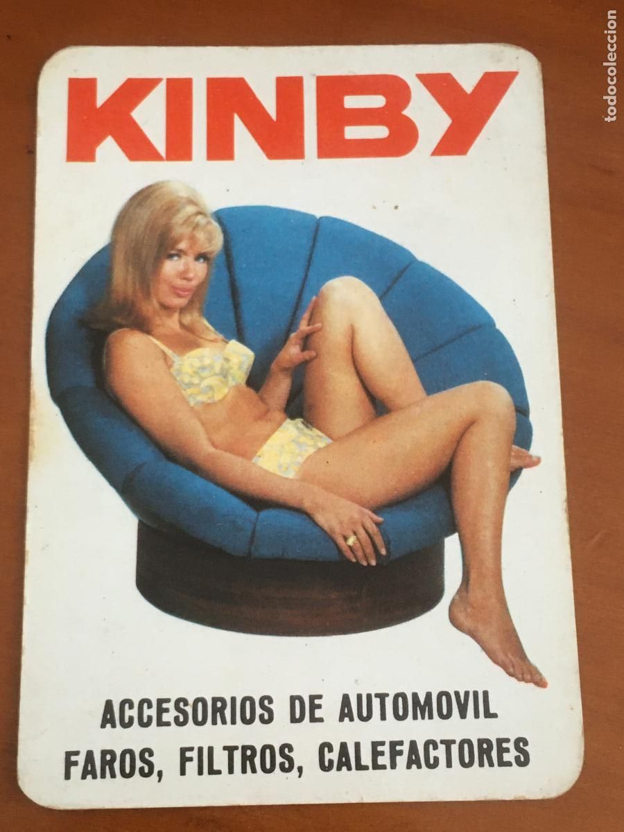 Sammeln von Kalendern: kinby accesorios automovil calendario chica 1967 perfecto estado