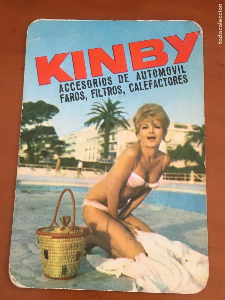 Collectables Calendars: kinby accesorios automovil calendario chica 1966 perfecto estado