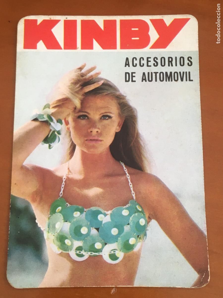 Collectables Calendars: kinby accesorios automovil calendario chica 1968 perfecto estado