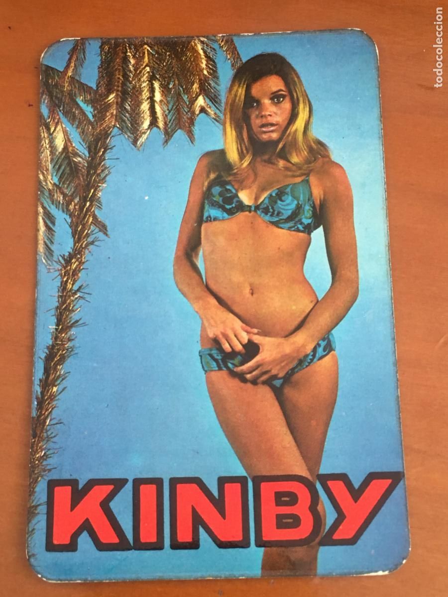 Collezionismo Calendari: kinby accesorios automovil calendario chica 1971 perfecto estado