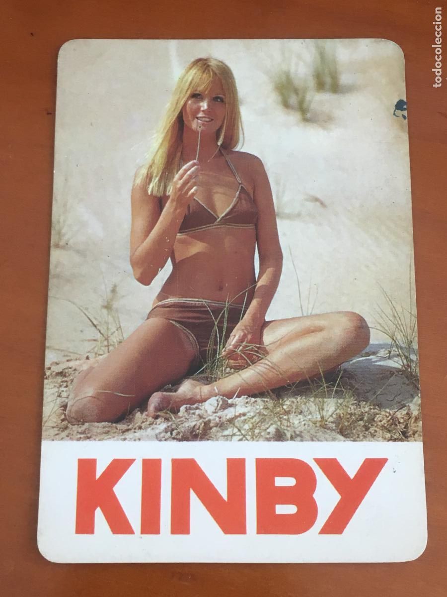 Collezionismo Calendari: kinby accesorios automovil calendario chica 1970 perfecto estado