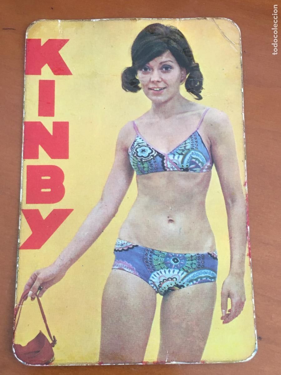 Collezionismo Calendari: kinby accesorios automovil calendario chica 1971